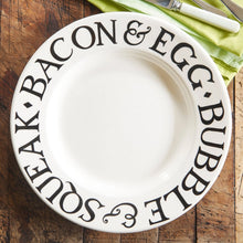 Load image into Gallery viewer, Emma Bridgewater Bubble & Squeak/Bacon & Eggs 10 1/2 Inch Plate