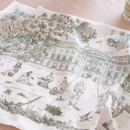 Victoria Eggs Tea Towel 