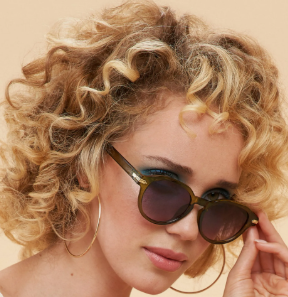Powder Designs Sunglasses "Lara" in Olive