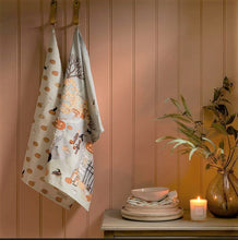 Load image into Gallery viewer, Sophie Allport Trick or Treat Scene Tea Towel