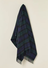 Load image into Gallery viewer, Bronte Moon Wool Throw - Tartan