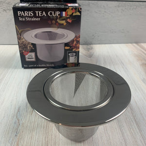 Paris Tea Cup Tea Strainer