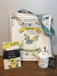 Royal Baby Archie Canvas Tote Bag - Victoria Eggs