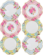 Load image into Gallery viewer, Talking Tables Truly Scrumptious Pretty Paper Plates