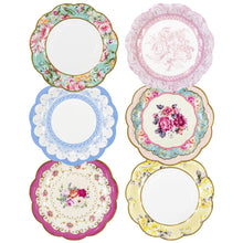 Load image into Gallery viewer, Talking Tables Scrumptious Vintage Paper Plates